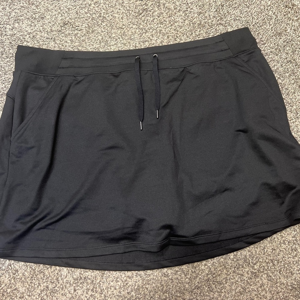 Tek Gear Black Performance Skort